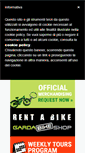Mobile Screenshot of gardaonbike.com